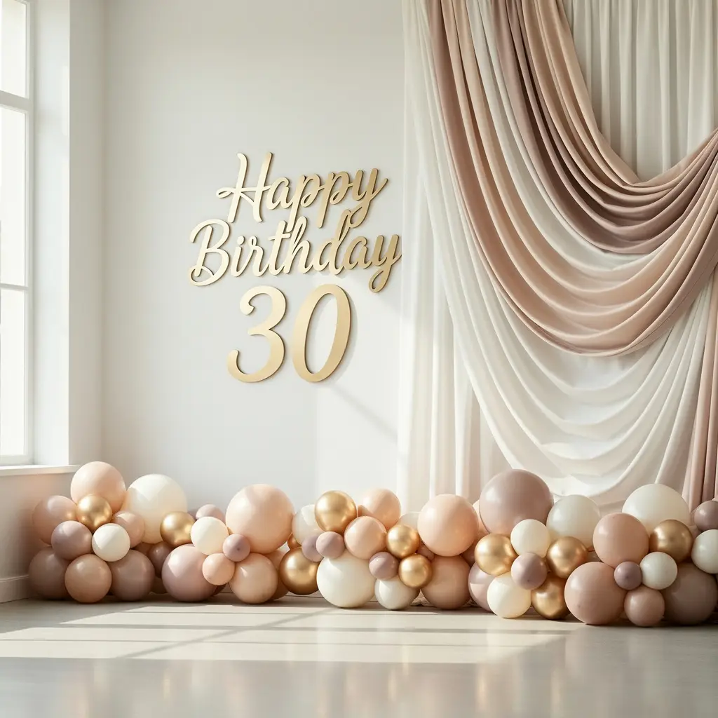 Luxury Birthday Decoration