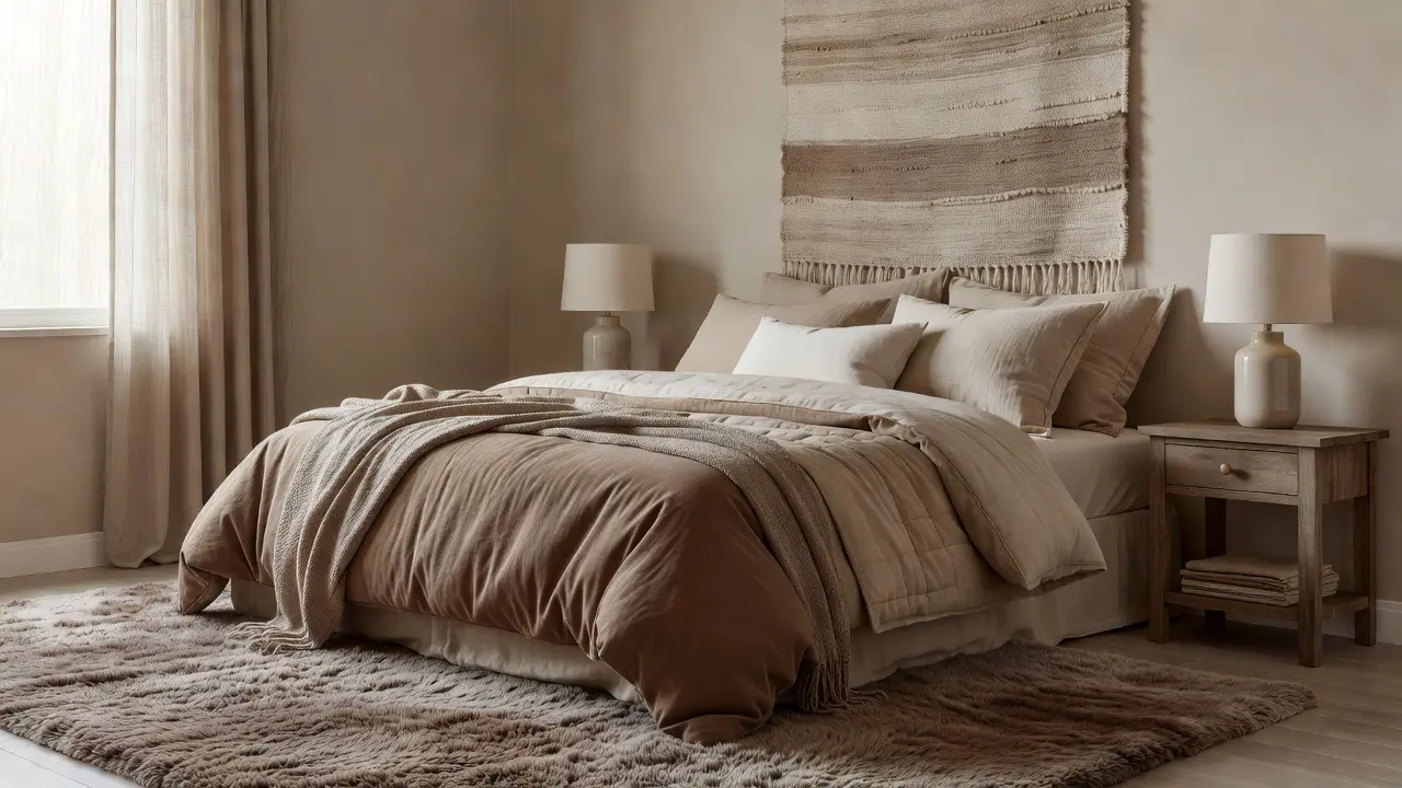 Neutral Cozy Bedroom