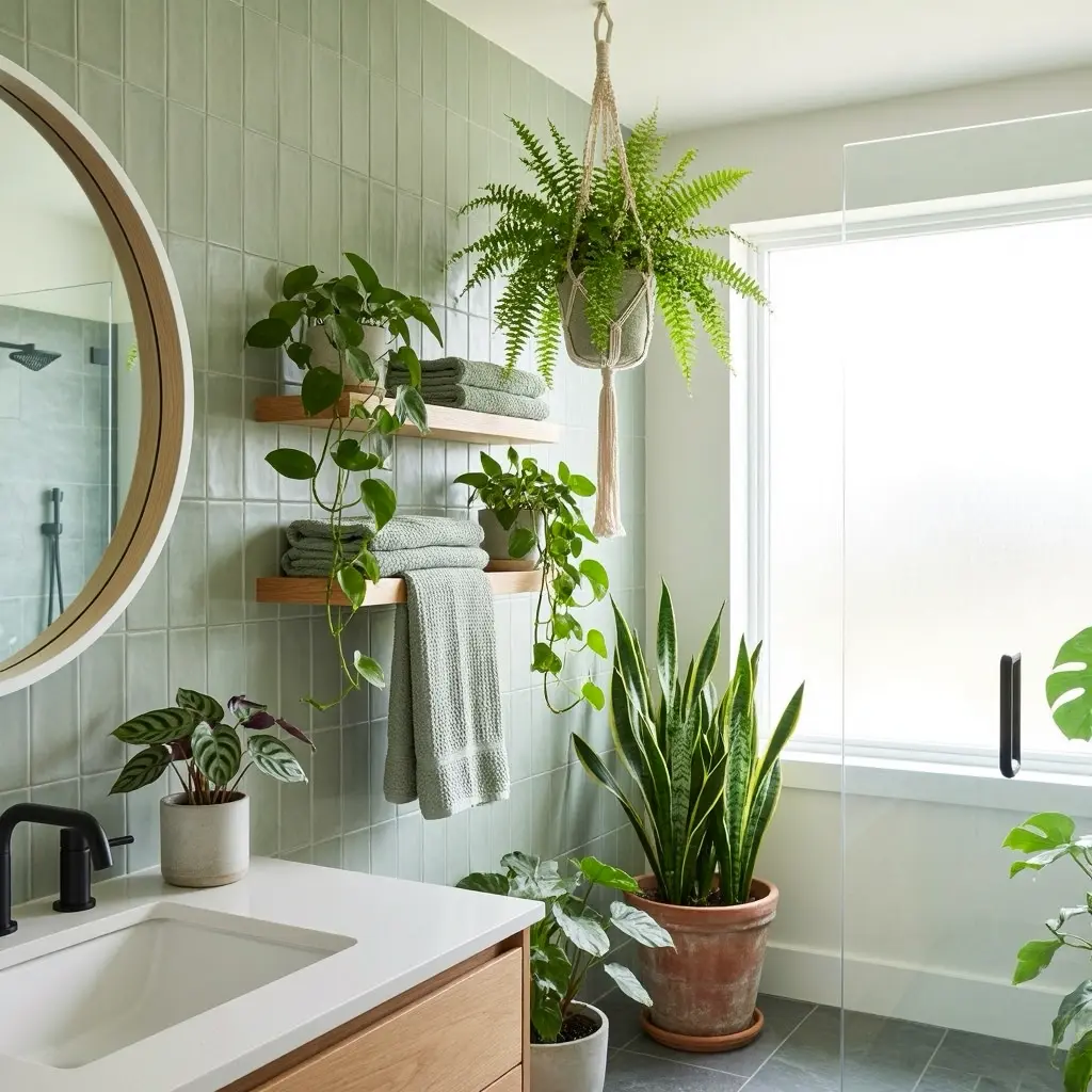 Sage Green Bathroom Decor