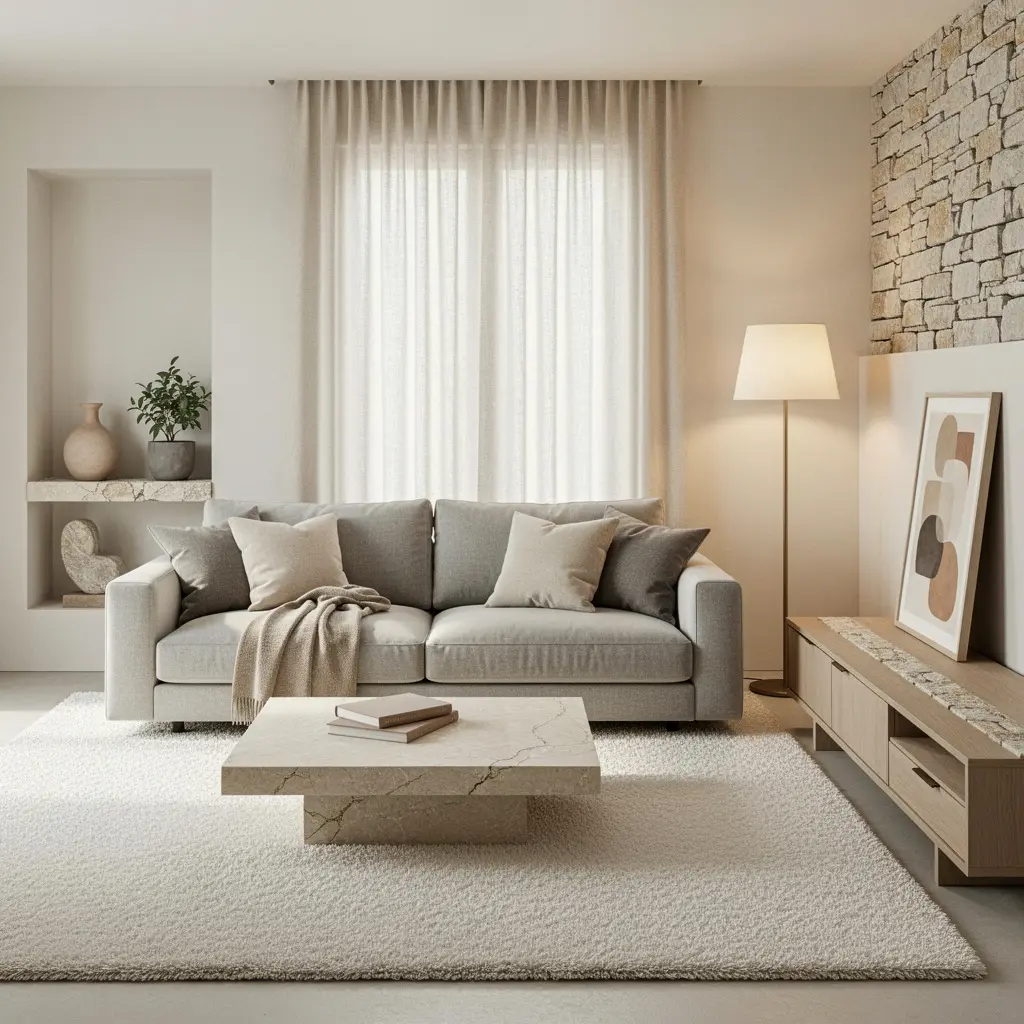 Modern Cozy Living Room