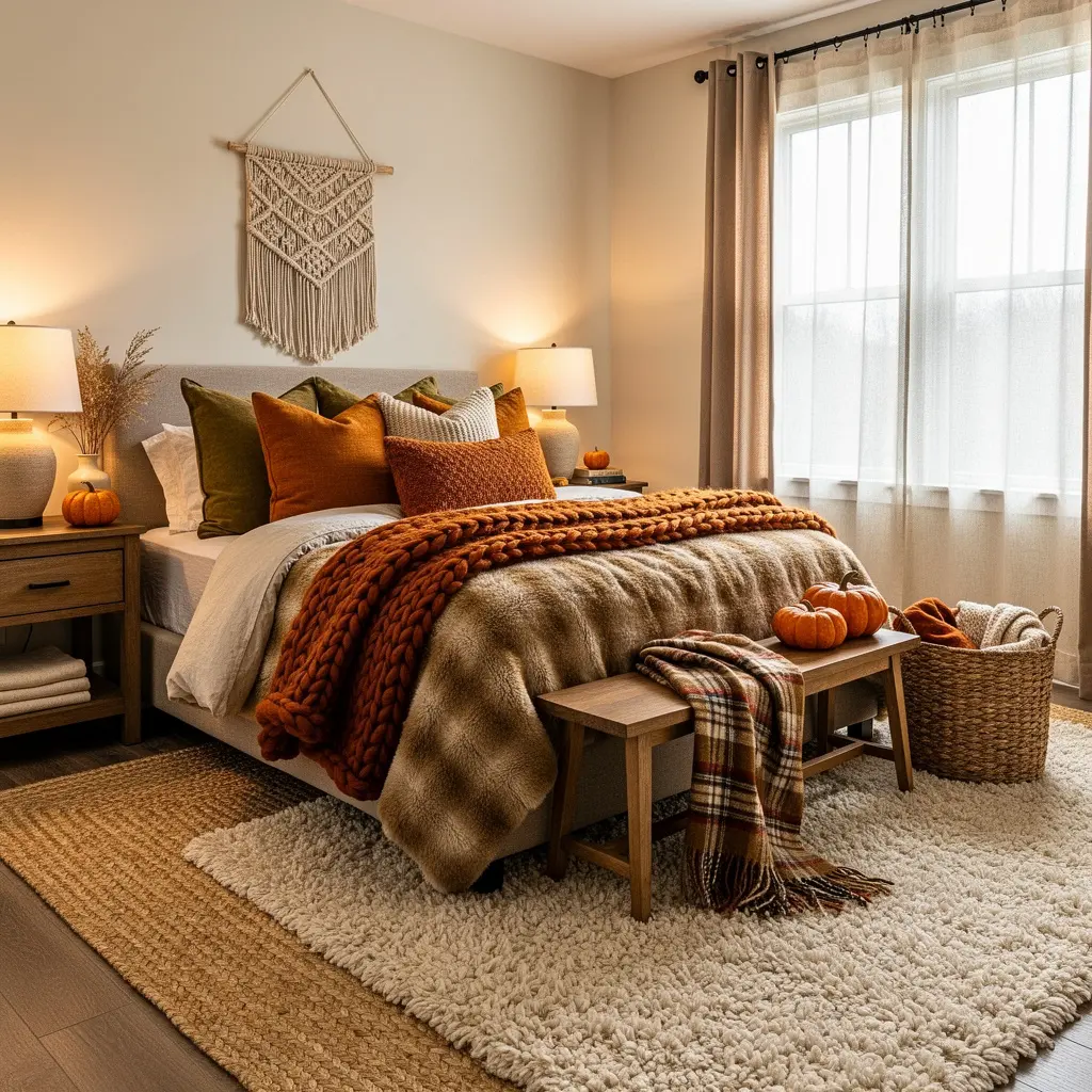 Fall Bedroom Decor