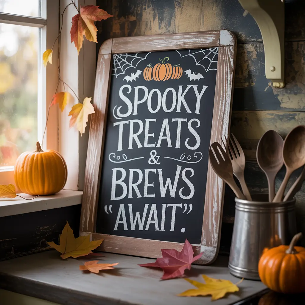 Halloween Kitchen Decor