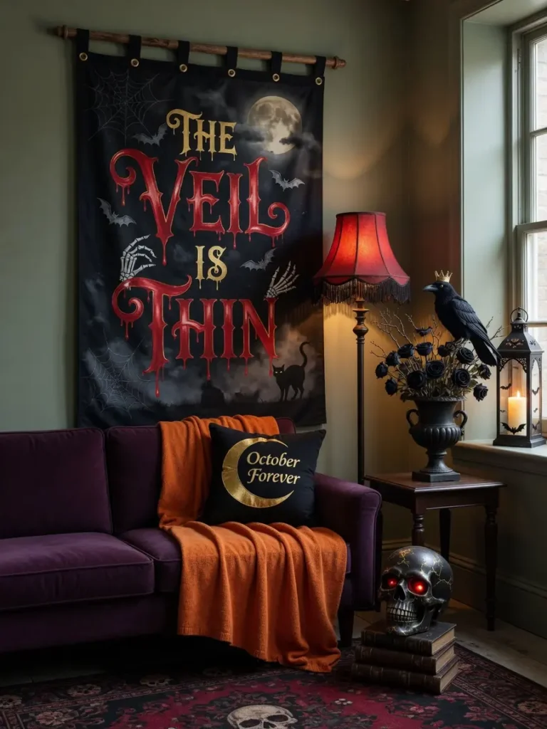 Halloween Living Room Decor Ideas