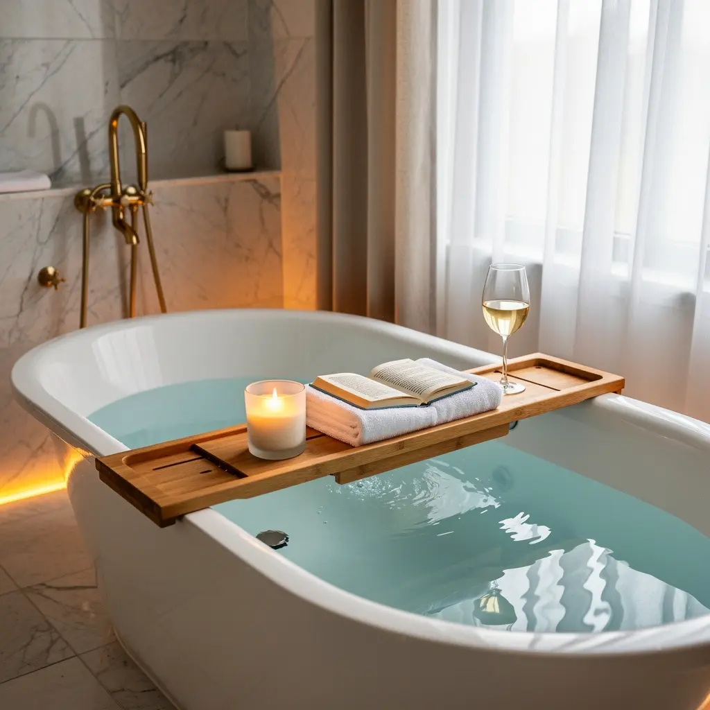 Luxury bathroom aesthetic