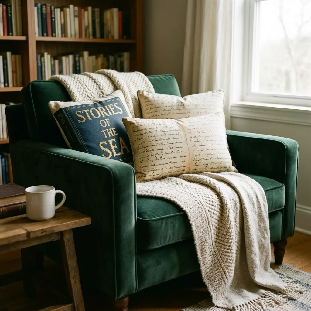 Cozy Bookish Bedroom Ideas