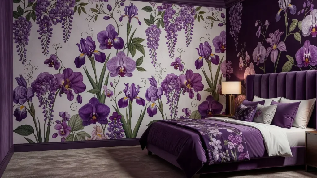 Purple Bedroom