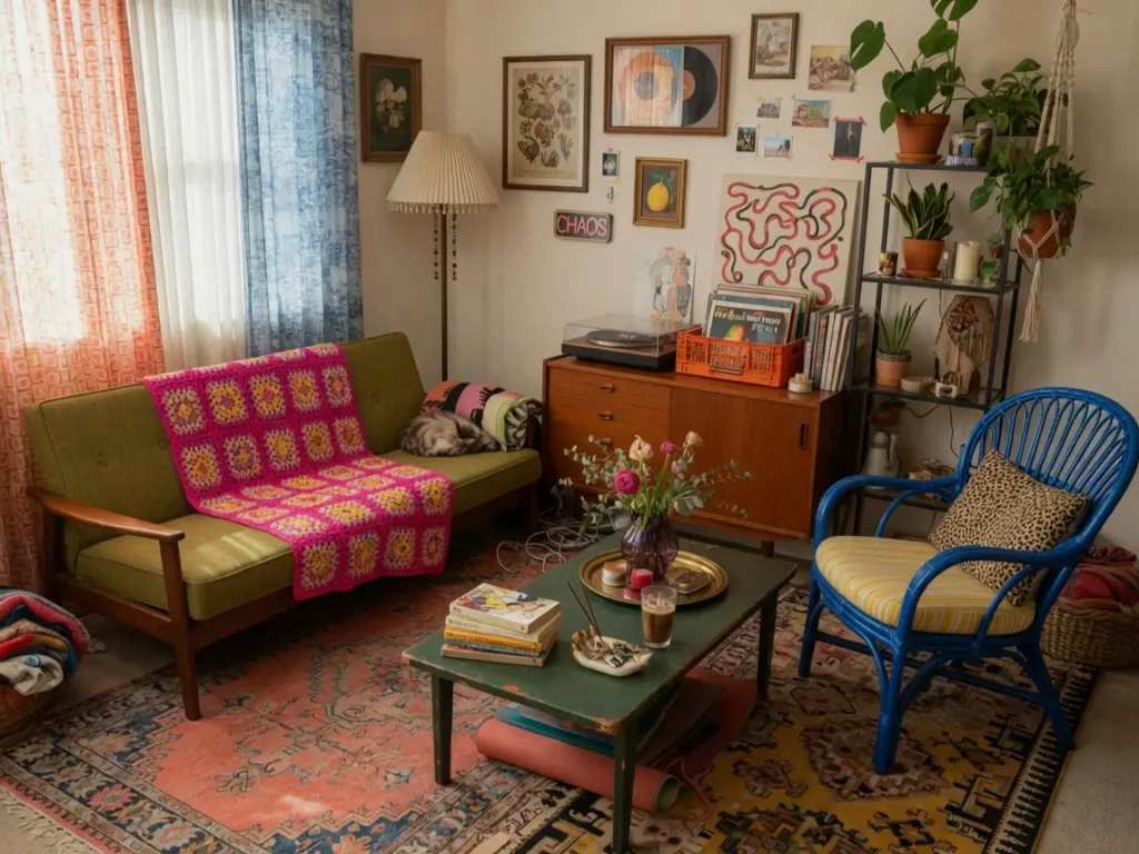 Trending Eclectic Apartment Living Room