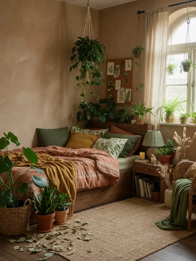 Cozy Earthy Bedroom
