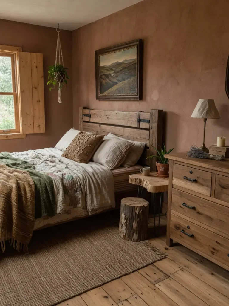 Cozy Earthy Bedroom