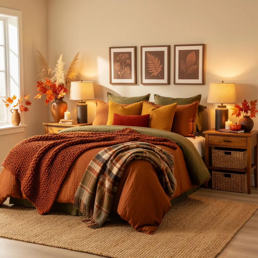 Fall Bedroom Decor