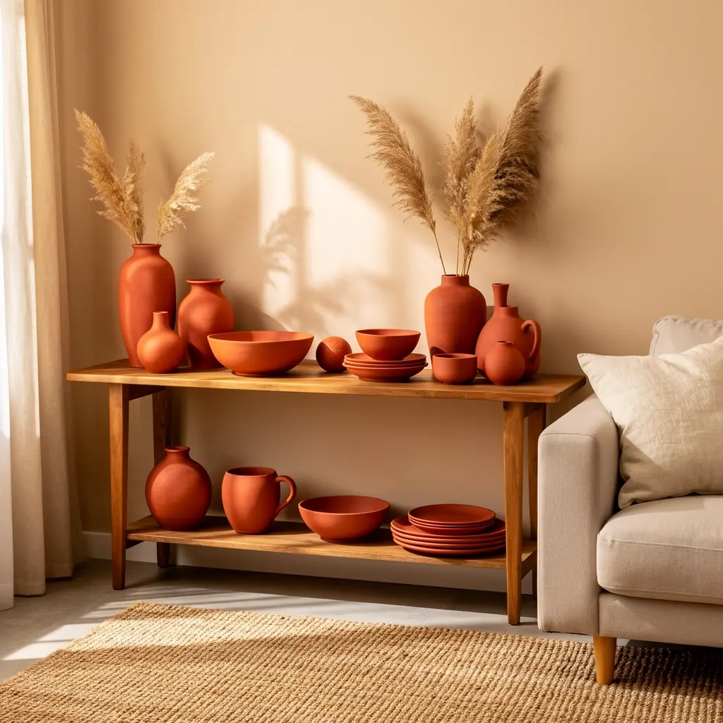 Warm Terracotta Home Decor