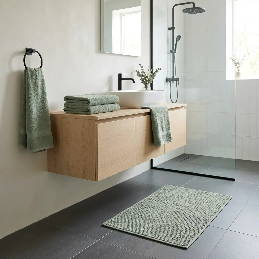 Sage Green Bathroom Decor