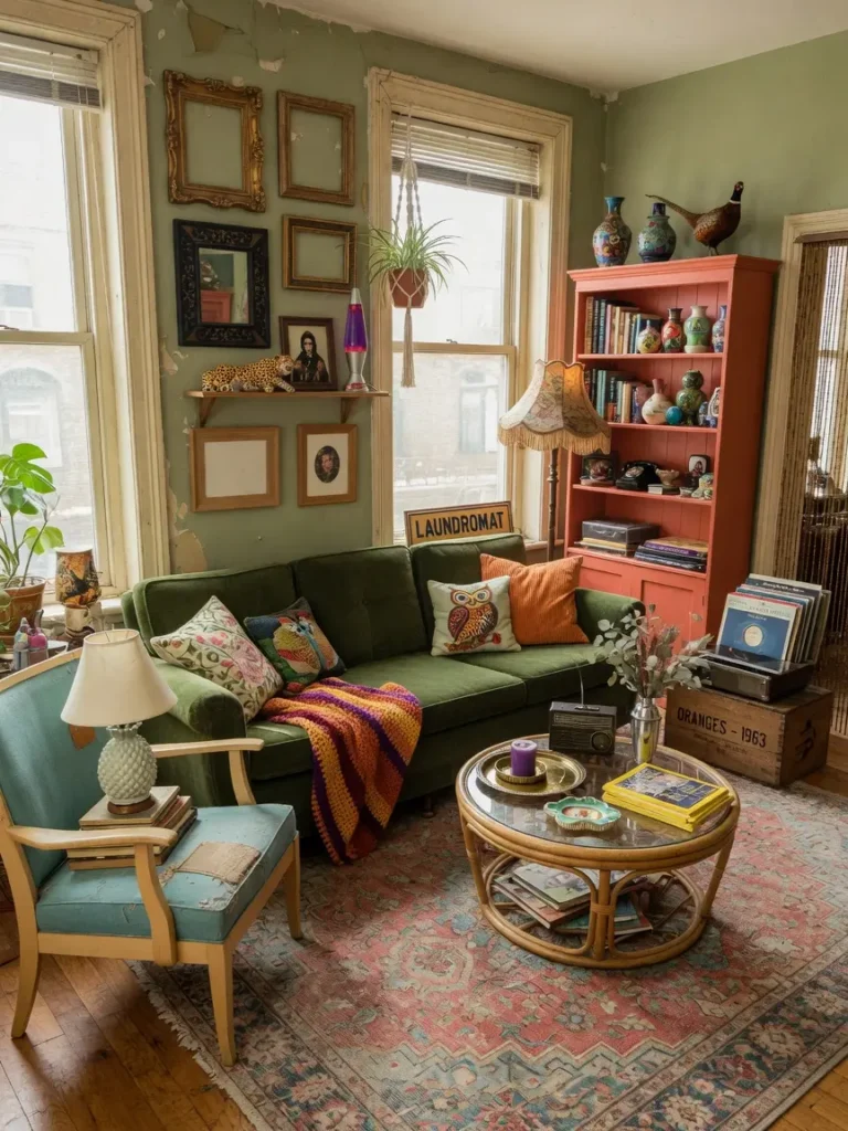 Trending Eclectic Apartment Living Room