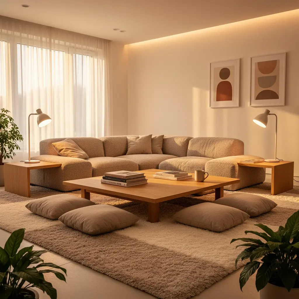 Modern Cozy Living Room