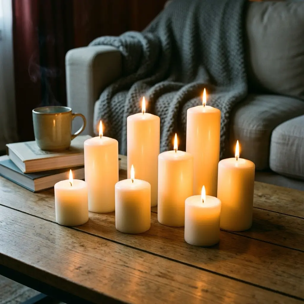 Cozy Living Room Lighting