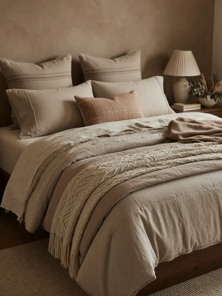 Cozy Earthy Bedroom