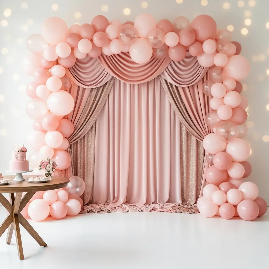 Pink Birthday Party Decoration