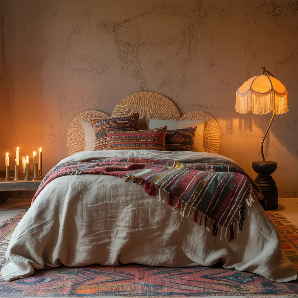 Afrohemian Bedroom Decor
