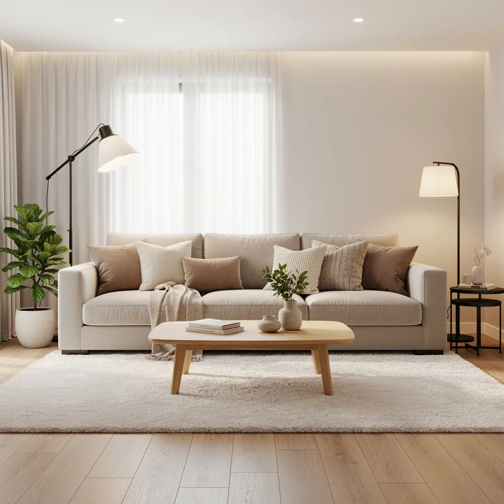 Modern Cozy Living Room