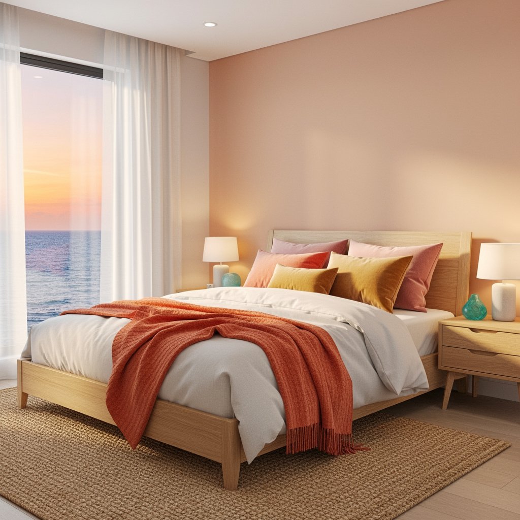Coastal Sunset Bedroom