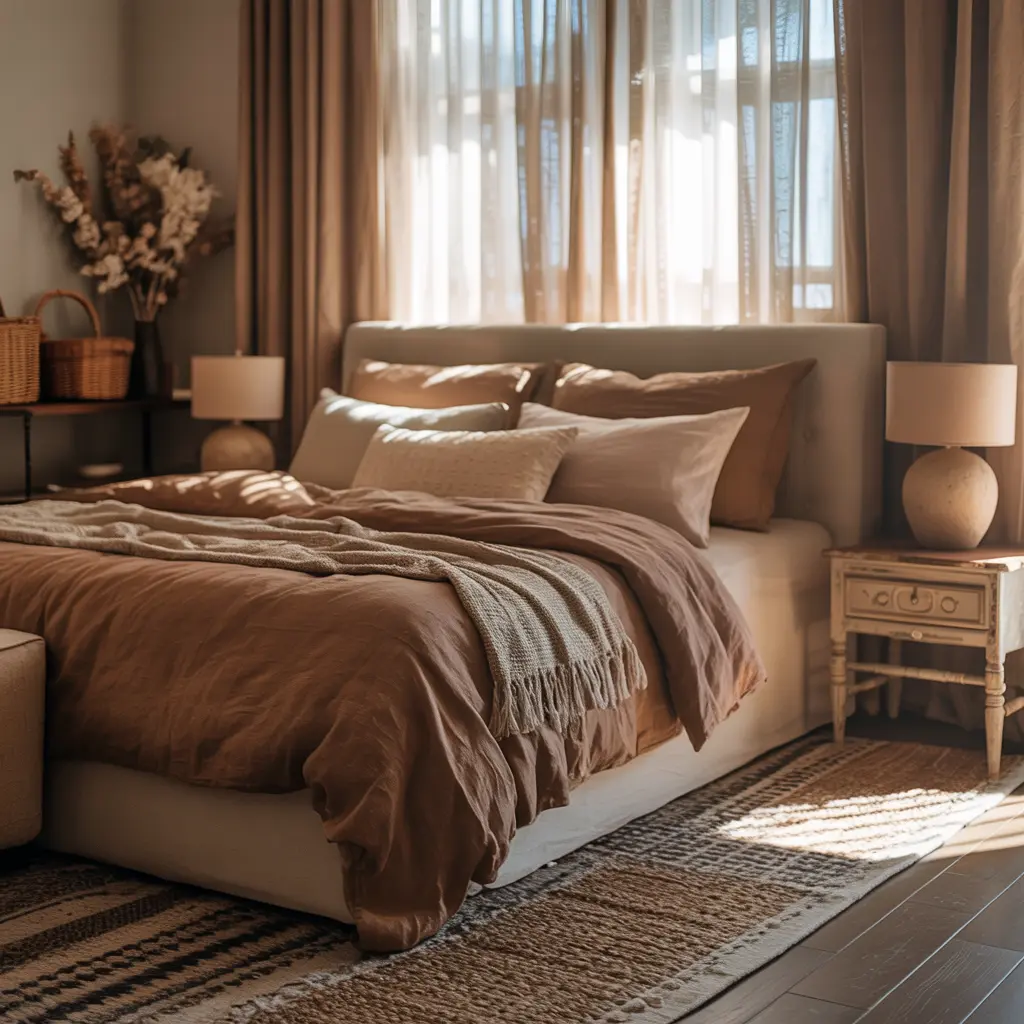 Brown Bedroom Decor