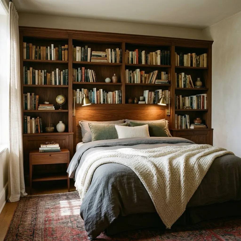 Cozy Bookish Bedroom Ideas