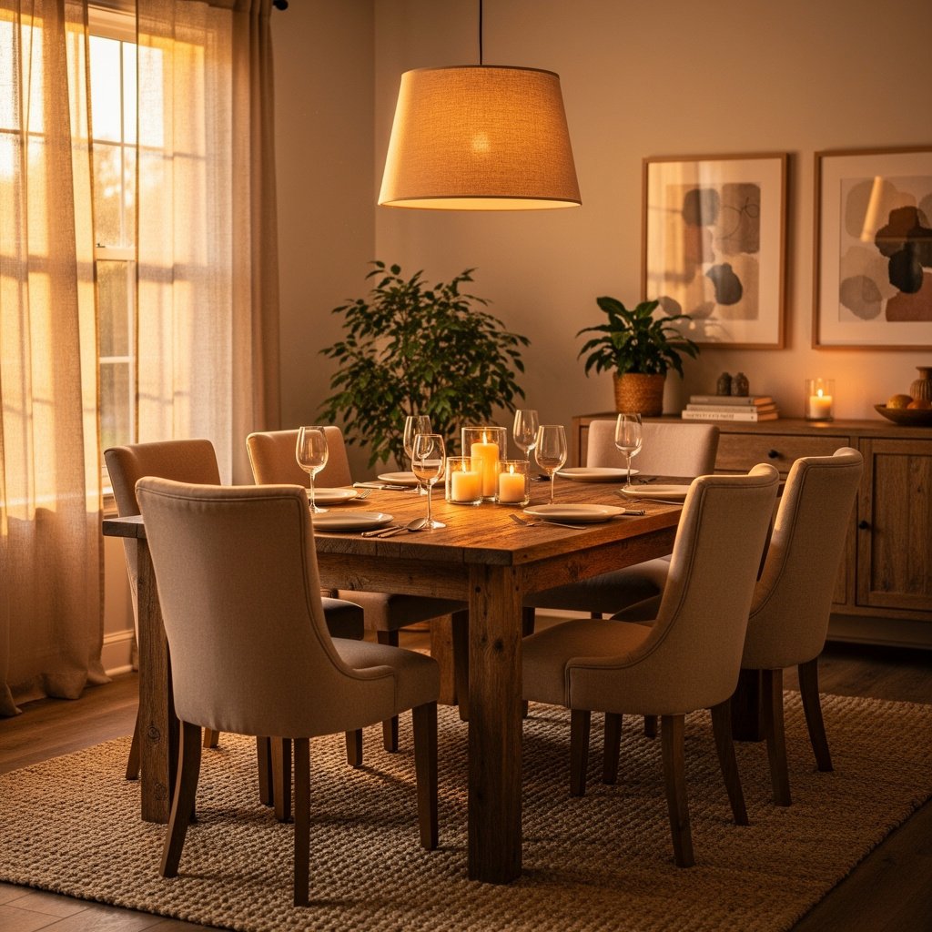 Cozy Warm Dining Room
