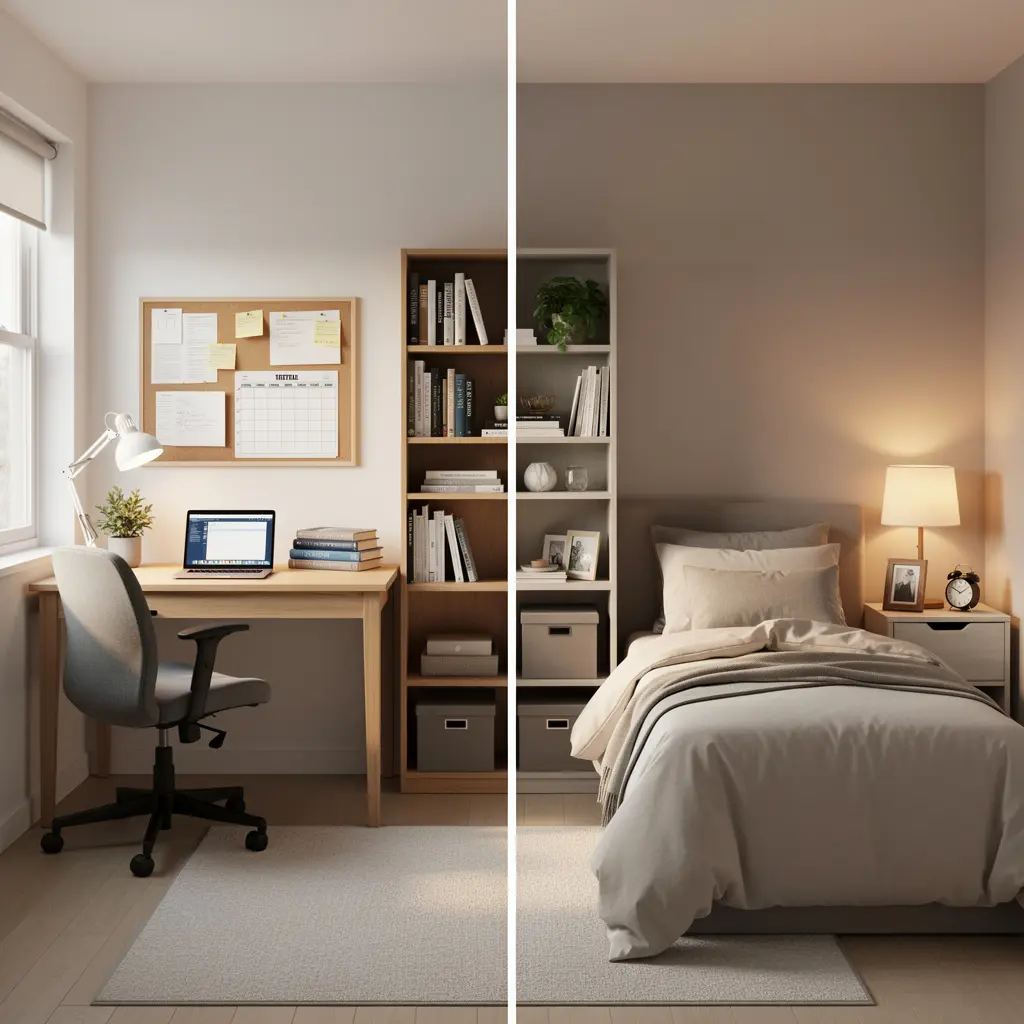 College Apartment Bedroom