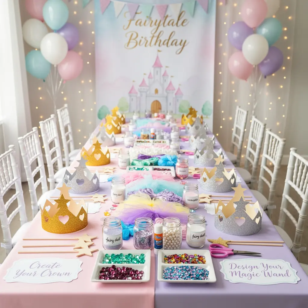 Fairytale Birthday Setup