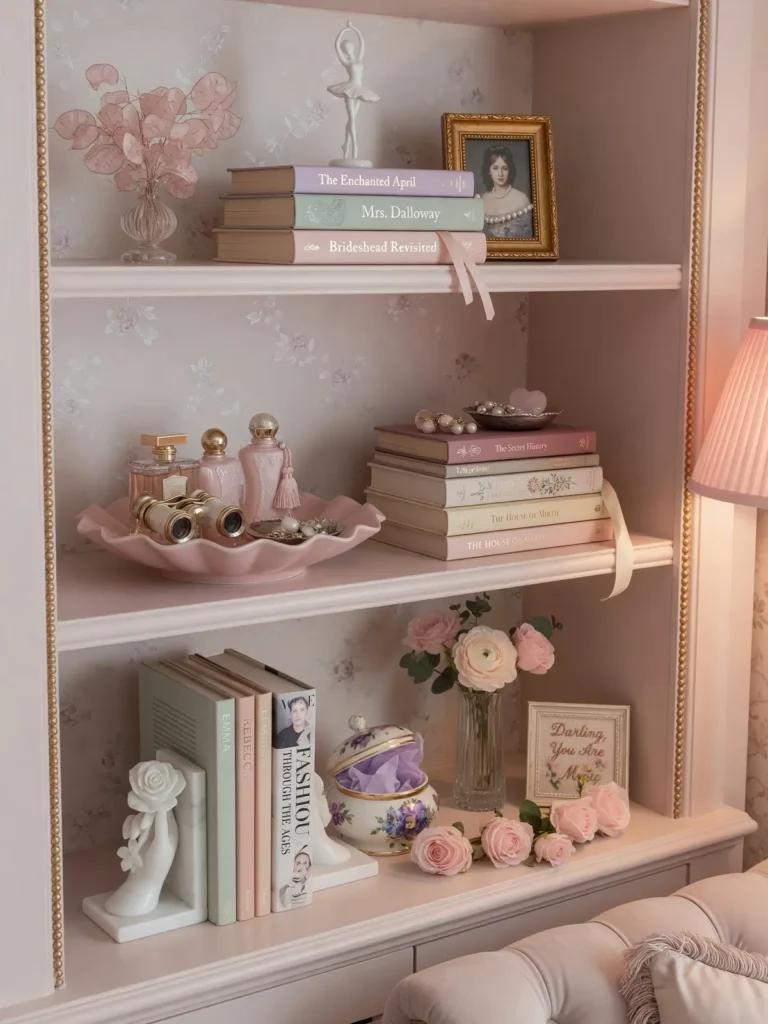 Elegant Girly Living Room