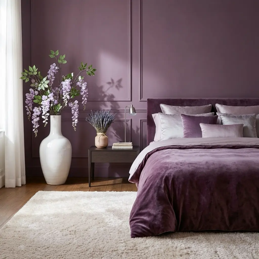 Purple Bedroom
