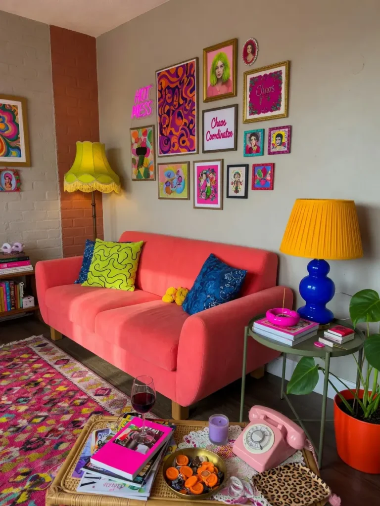 Trending Eclectic Apartment Living Room