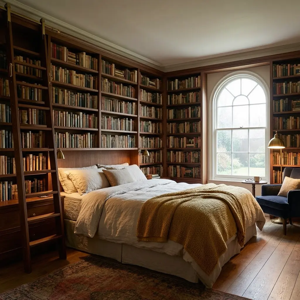 Cozy Bookish Bedroom Ideas