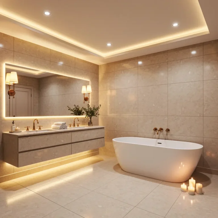 Luxury bathroom aesthetic