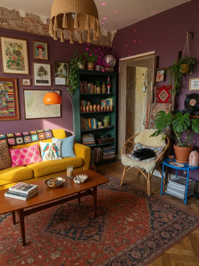 Trending Eclectic Apartment Living Room