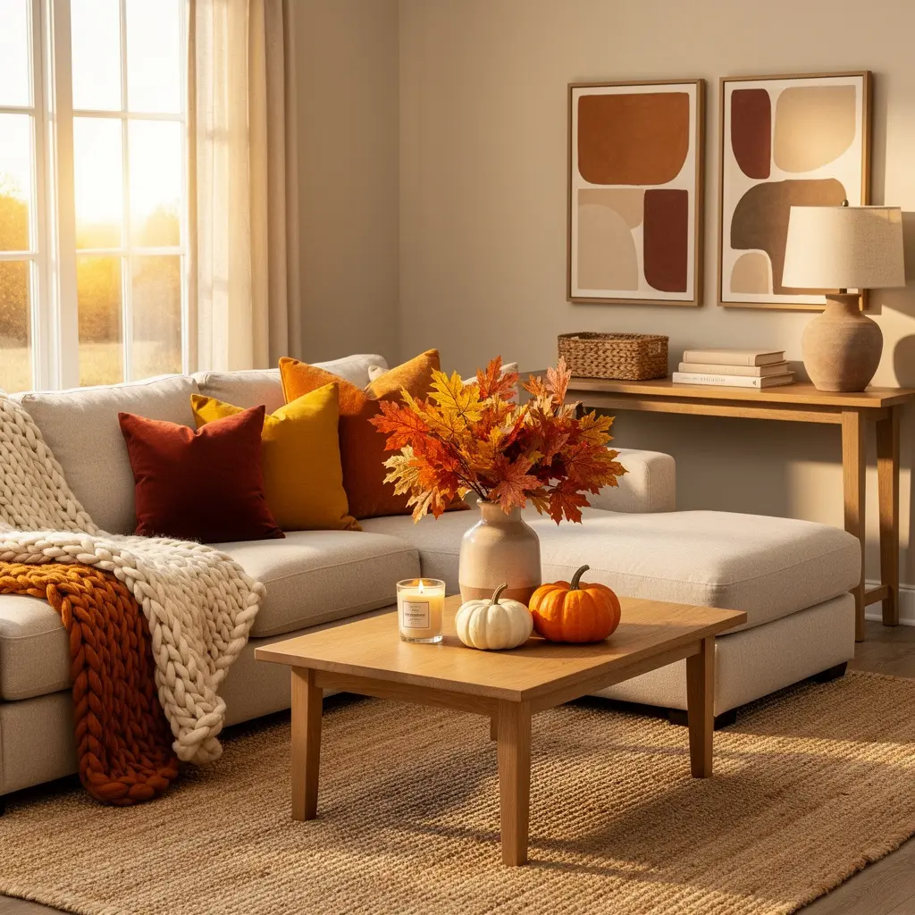 Fall Living Room Decor