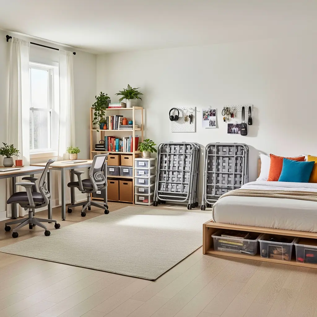 College Apartment Bedroom