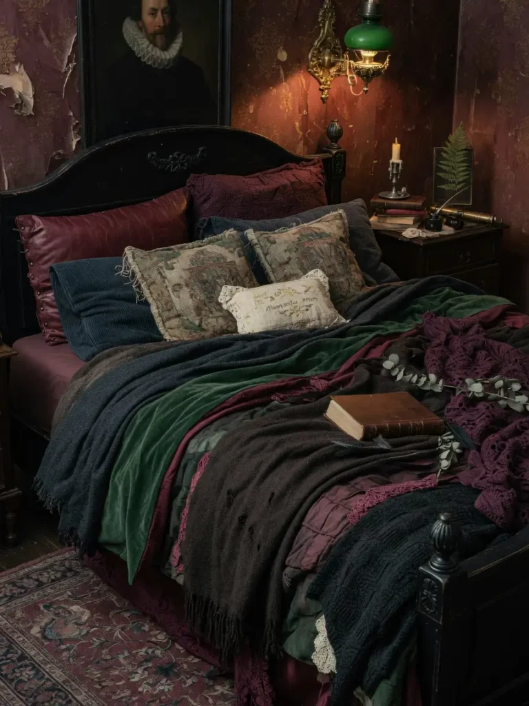 Dark Academia Bedroom