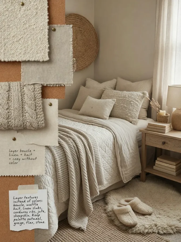 Neutral Cozy Bedroom 