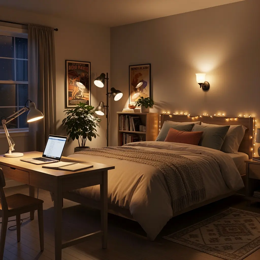 College Apartment Bedroom