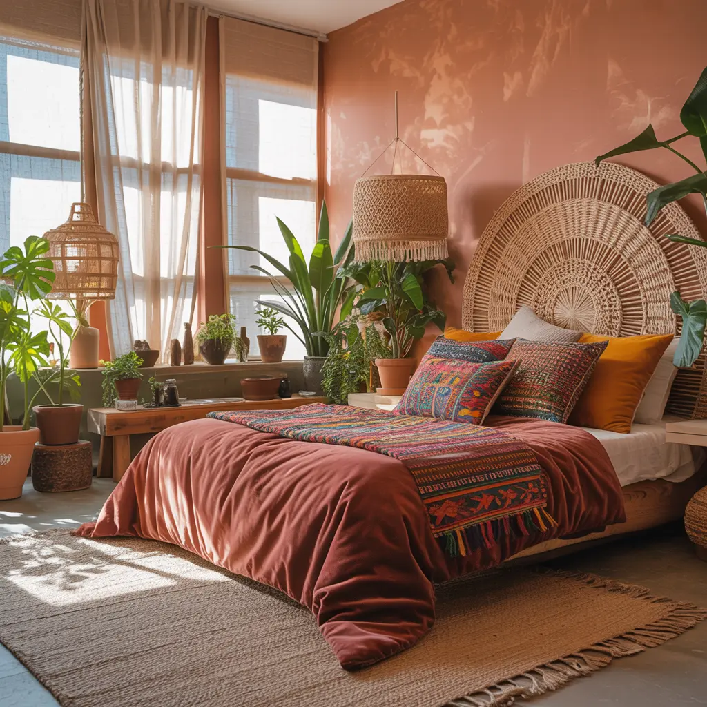 Afrohemian Bedroom Decor