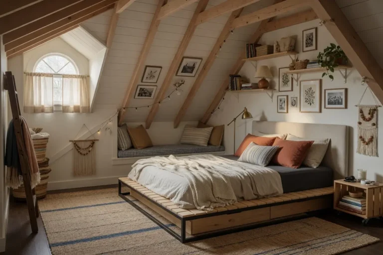 Attic Bedroom Decor