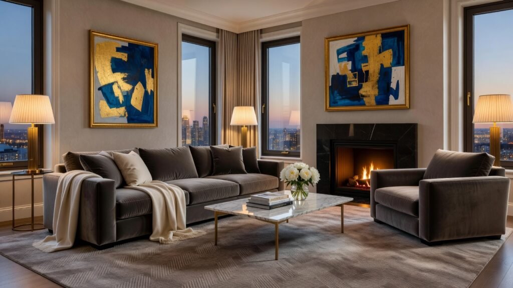 Luxury Cozy Apartment Interior