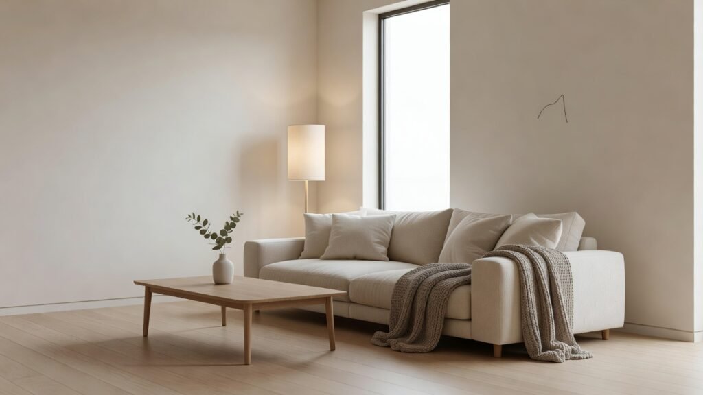 Minimalist Cozy Living Room