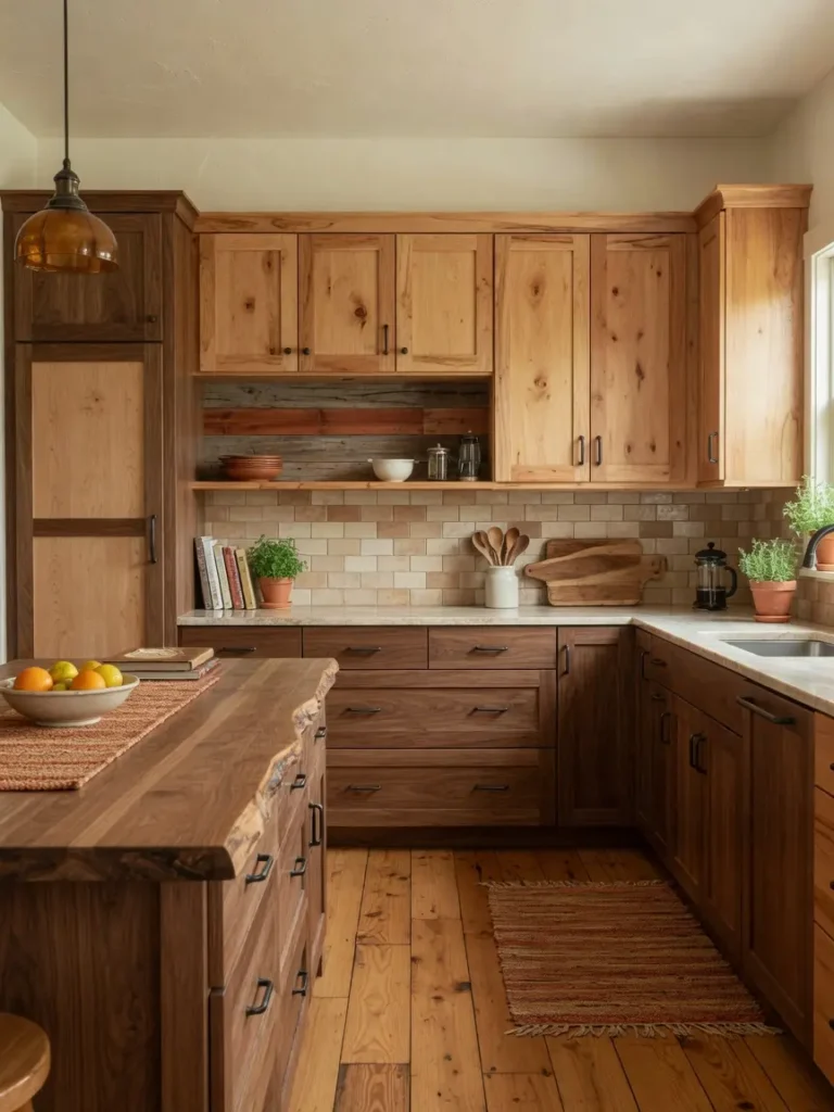 Warm White Kitchen Design