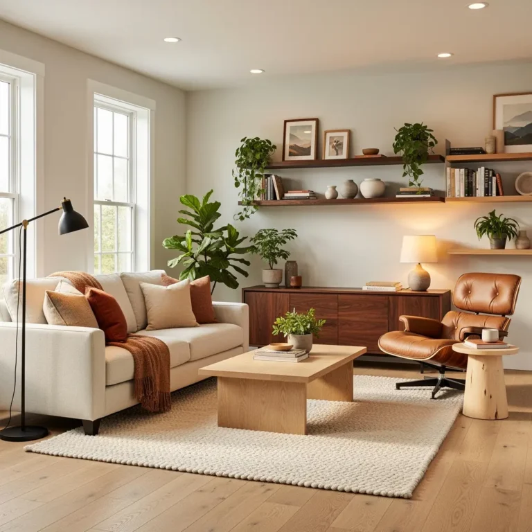 Modern Cozy Living Room