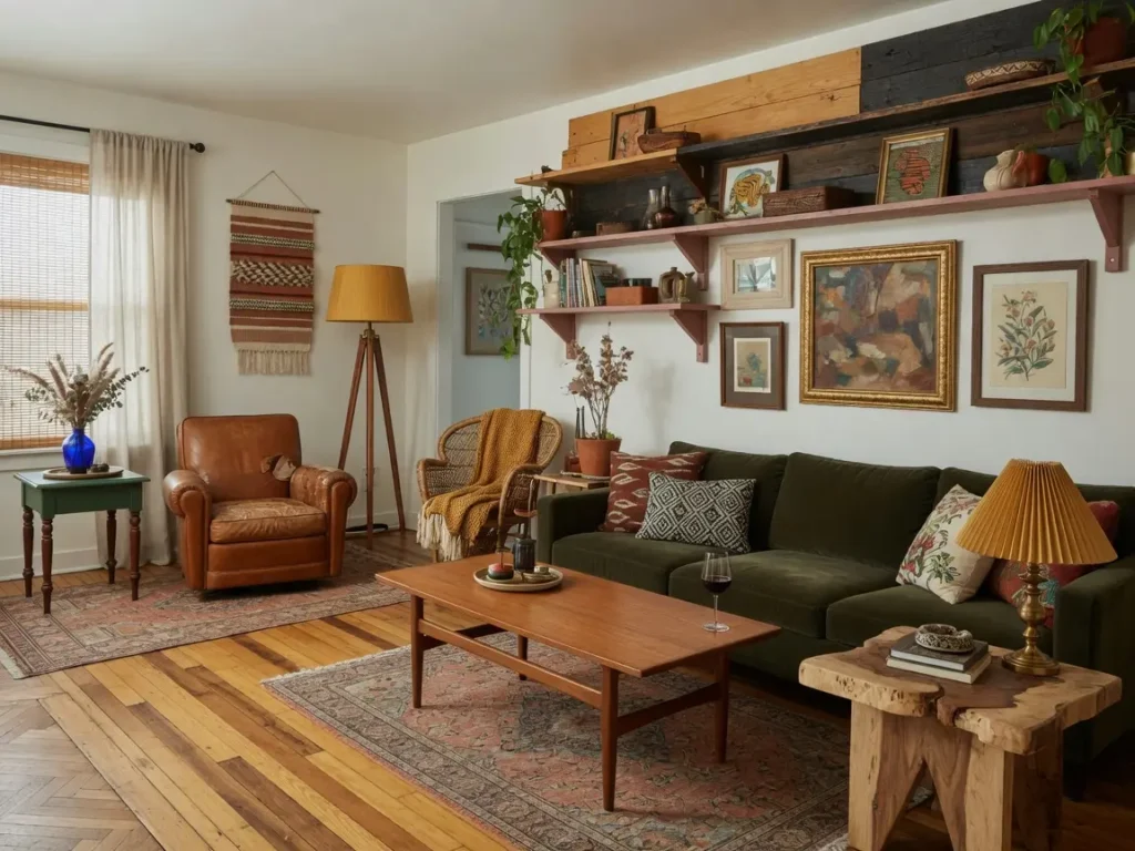 Trending Eclectic Apartment Living Room
