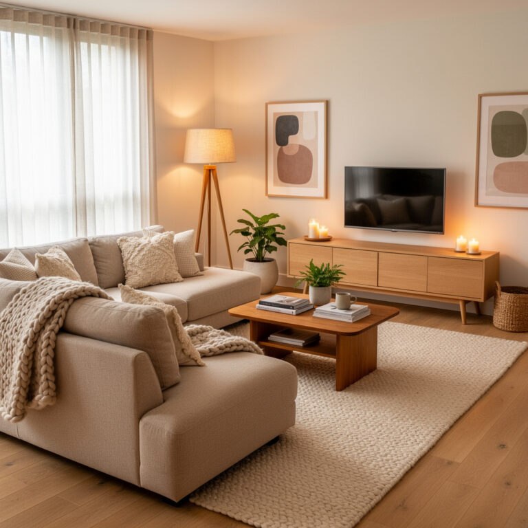 Modern Cozy Living Room