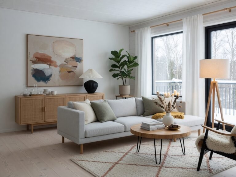 Modern Scandinavian Living Room
