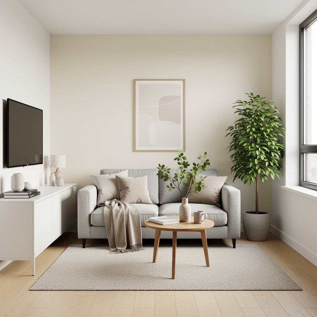 Modern Small Apartment Living Room